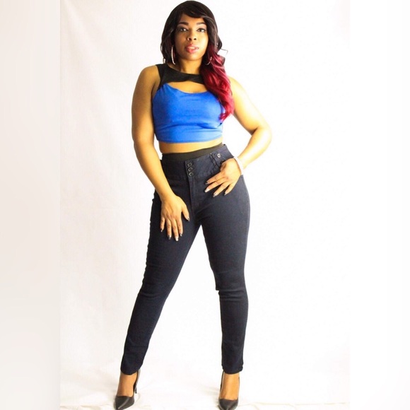 Pasion Colombian Design Plus Size Jean - Picture 4 of 8